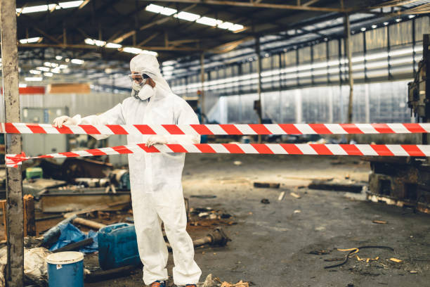 Professional Trauma Scene Cleanup technician working in Montague, NJ